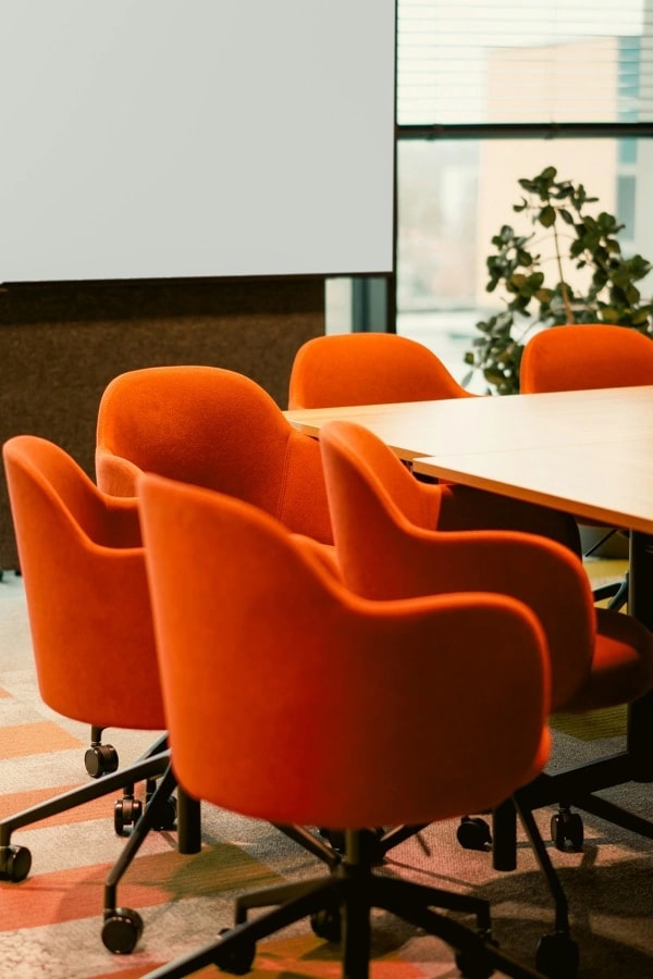 Salle de réunion dans les bureaux d'AVANGARDISM
